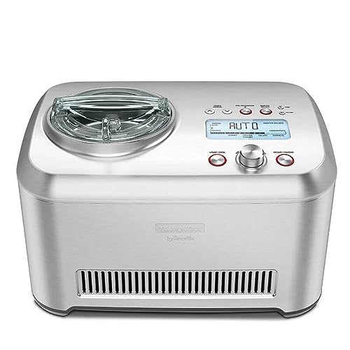 Sorveteira Tramontina by Breville Express em Aço Inox, 1 Litro - 110 Volts