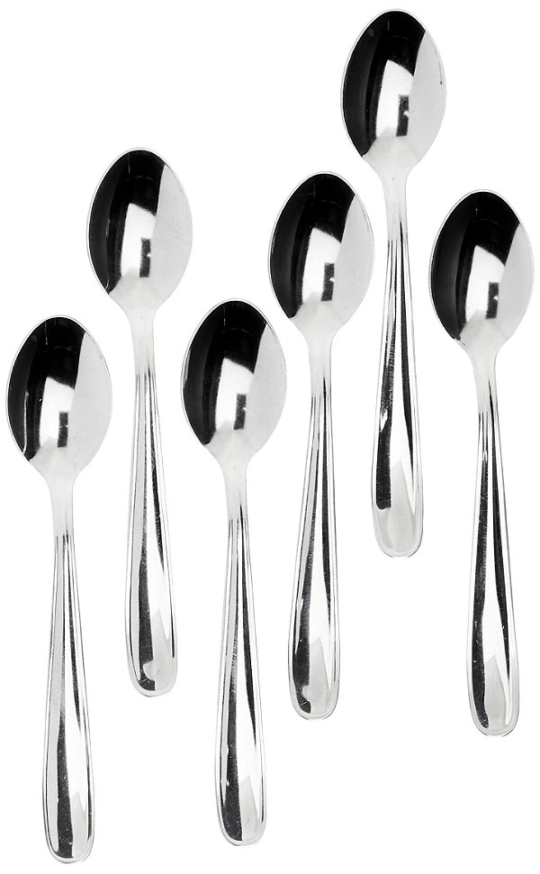 Conjunto De Colheres Para Café Inox 6 Pç Tramontina Inox