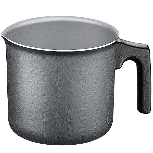 Fervedor Leiteira Caneca Tramontina Turim 12cm 1,1L Alumínio Antiaderente Chumbo Original