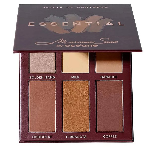 Paleta de Contorno Facial Mariana Saad By Océane Essential Palette - 1Un