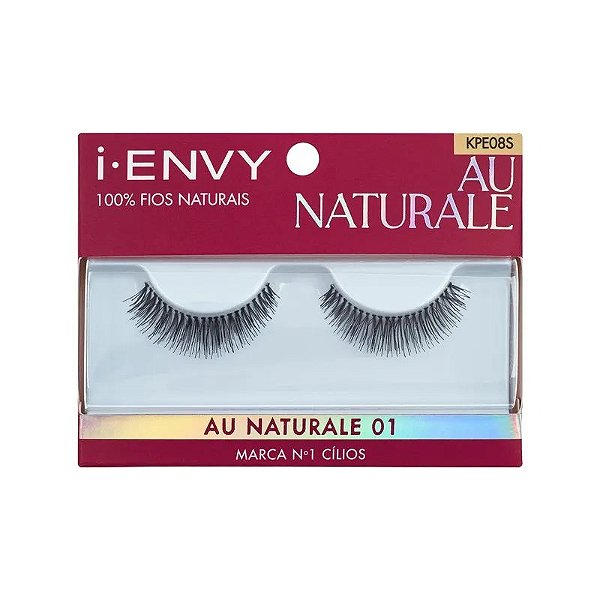 Cílios Postiços i-Envy Au Naturale 01 - Kiss New York