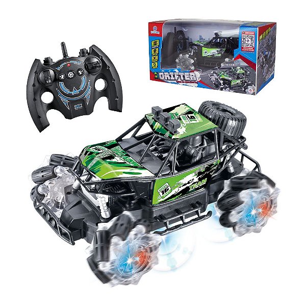 Carro Monster Truck Carrinho De Controle Remoto Recarregavel