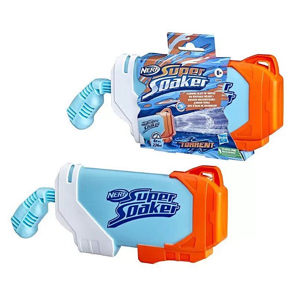 Nerf Lançador de Água Super Soaker Hydra - Hasbro na Americanas