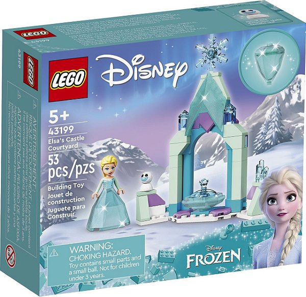 LEGO Disney - Frozen Pátio do Castelo da Elsa 53 Peças 43199