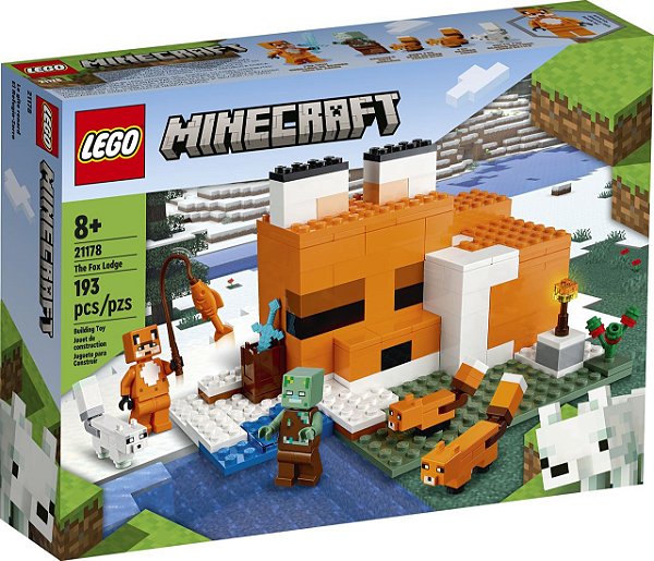 LEGO Minecraft - Pousada da Raposa 193 Peças 21178