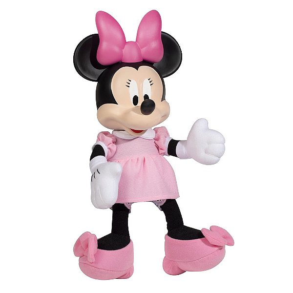 Boneca Minnie Mouse Baby Clássico Disney - Baby Brink