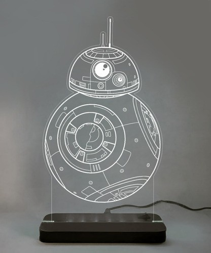 Luminária Led BB8 Star Wars