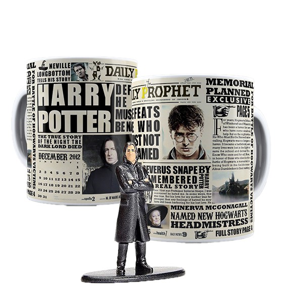 Kit Caneca + Nano MetalFigs Snape