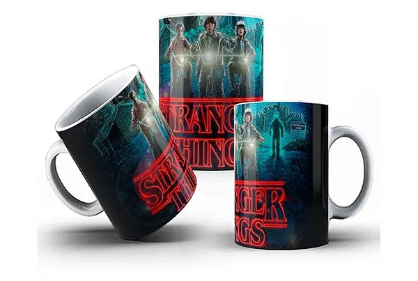 Caneca Cerâmica Stranger Things