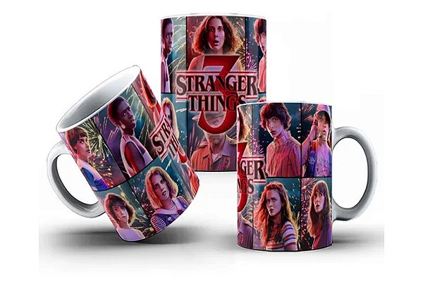 Caneca Porcelana Stranger Things 3