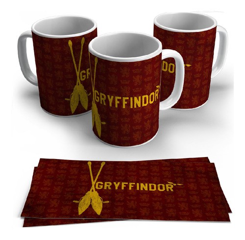 Caneca Grifinória Harry Potter