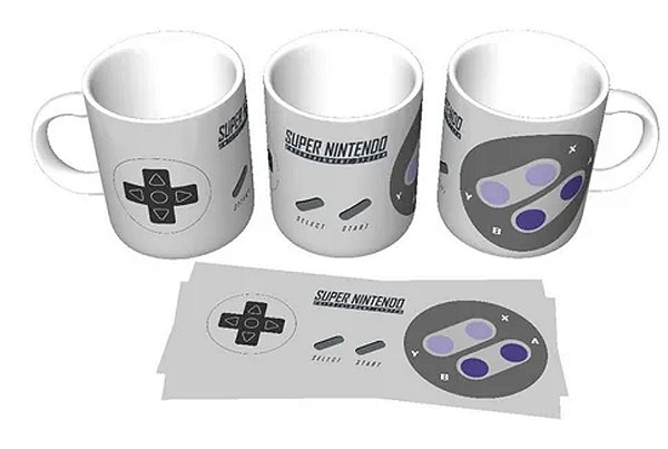 Caneca Game Nintendo