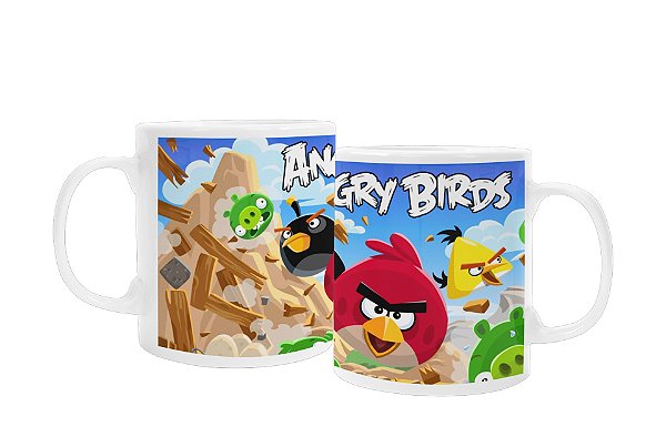 Caneca Porcelana Angry Bird