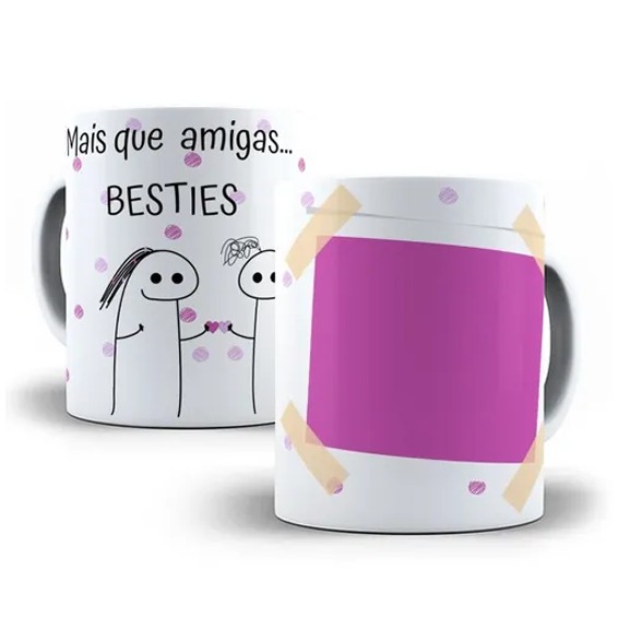 Caneca Flork Melhor Amiga