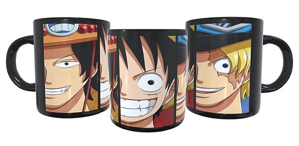 Caneca Anime One Piece Luffy chibi Vários Personagens - TackoSC - Caneca -  Magazine Luiza