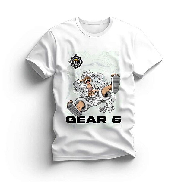 Camiseta - Luffy Gear 5 - One piece - Olhar Geek