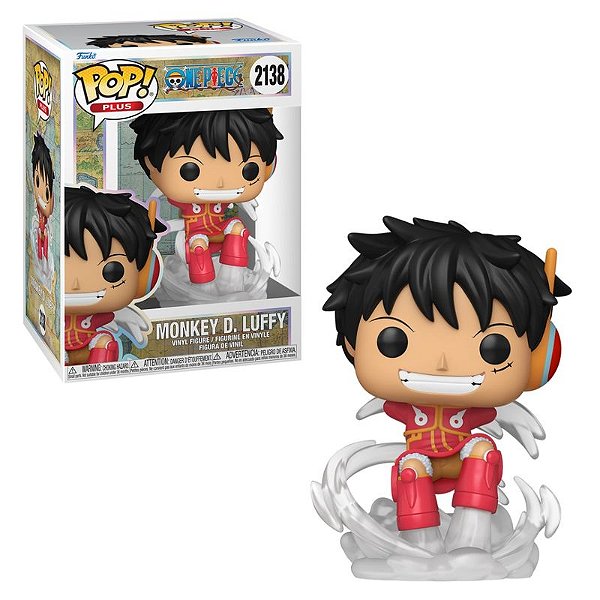 Boneco Funko Pop! Plus One Piece Egghead - Luffy