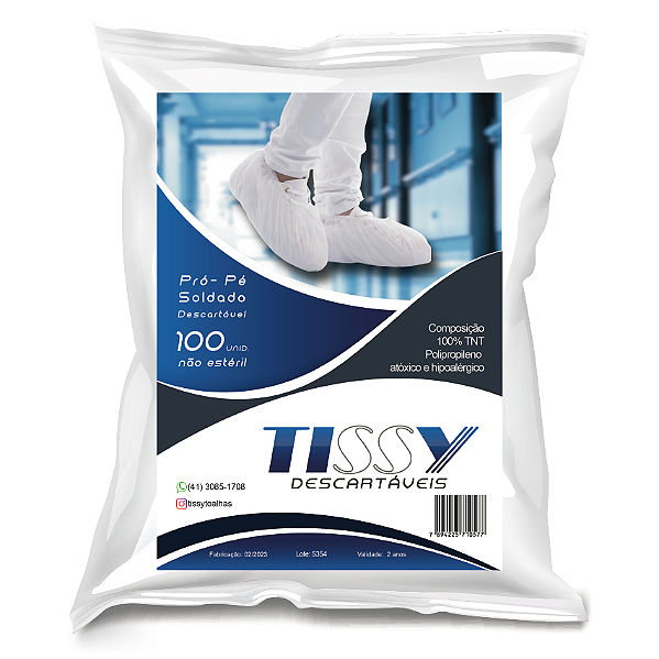 Pro-pé 20g Soldado Branco 100un