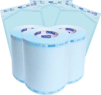 Papel Grau Cirúrgico 5cm x 100m para Esterilização Pack GC