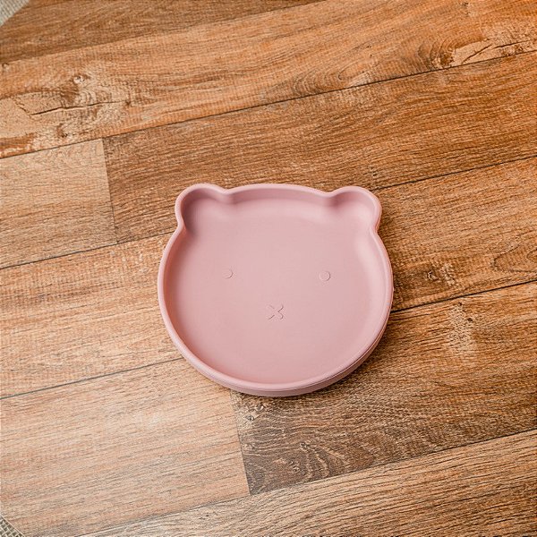 Prato Urso de Silicone com Ventosa