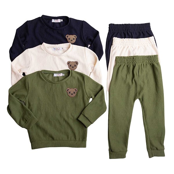 Conjunto de Moletinho Urso