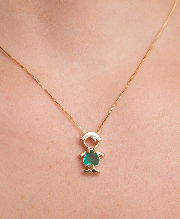 Jóia Maternidade Dourado