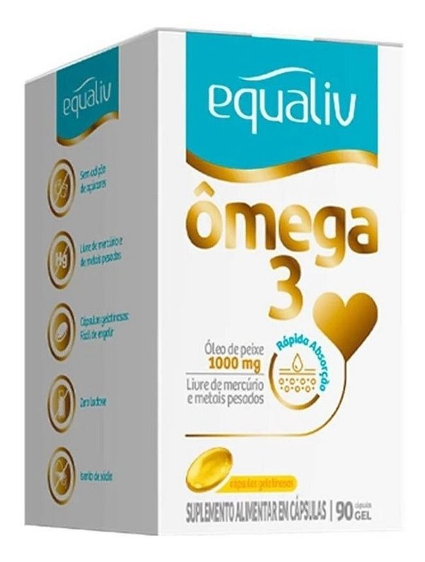 Ômega 3 90 Caps  Equaliv