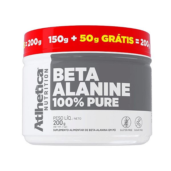 Beta Alanina Pura 200g Atlhetica