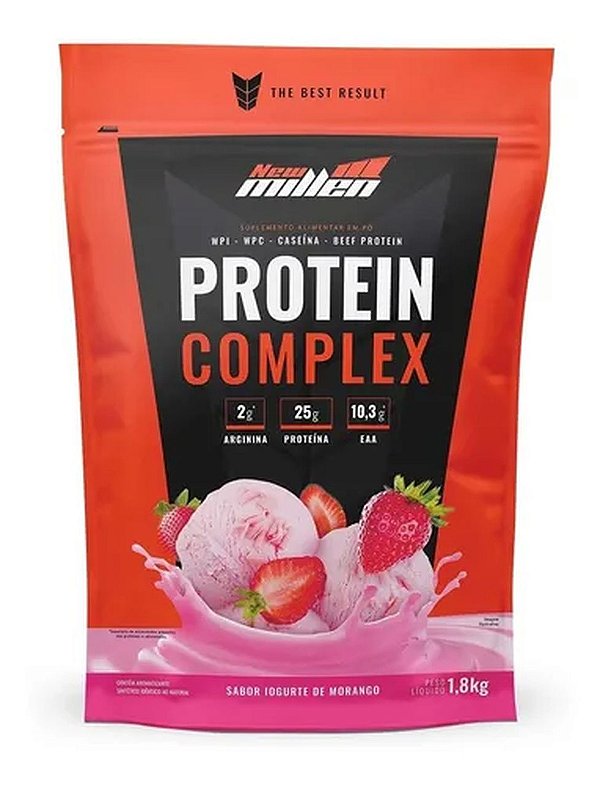 Protein Complex Premium Refil 1,8Kg New Millen