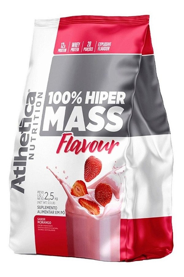 Hipercalórico Hiper Mass Flavour 2,5kg - Atlhetica