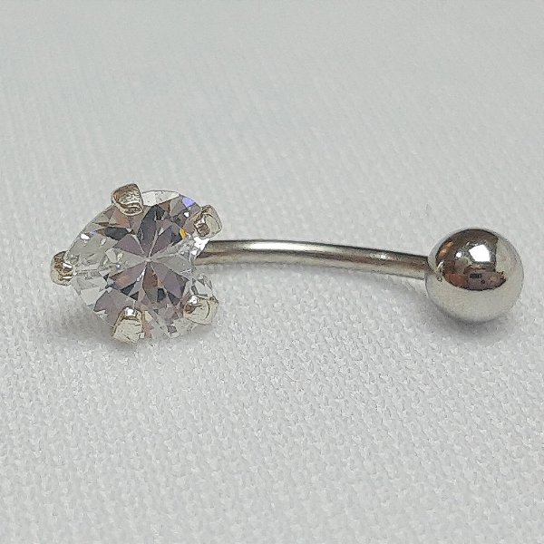 Piercing Umbigo De Coração