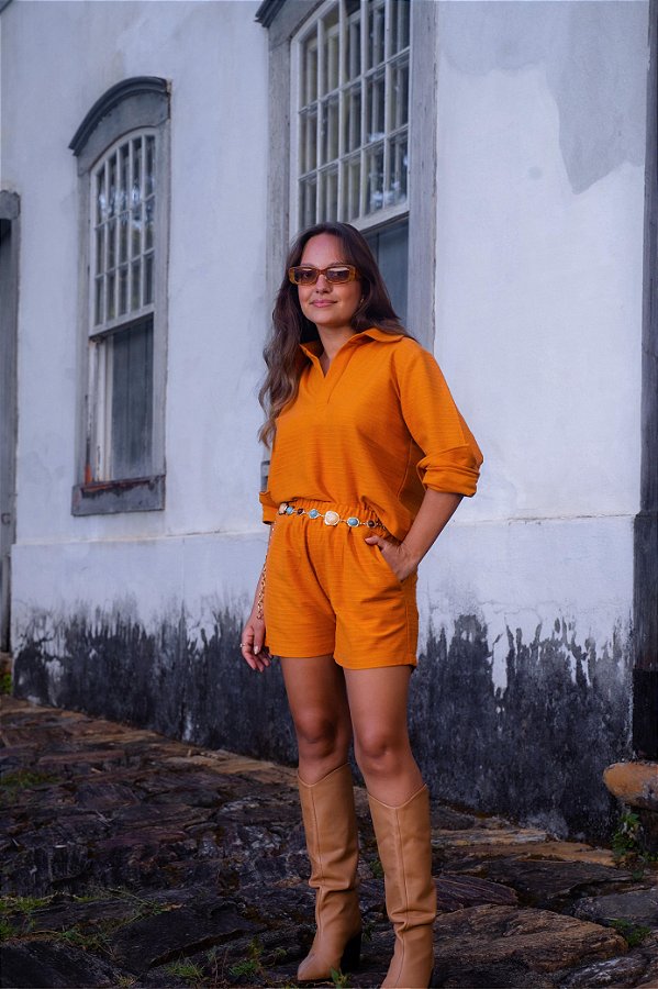 POLO DENISE MOSTARDA