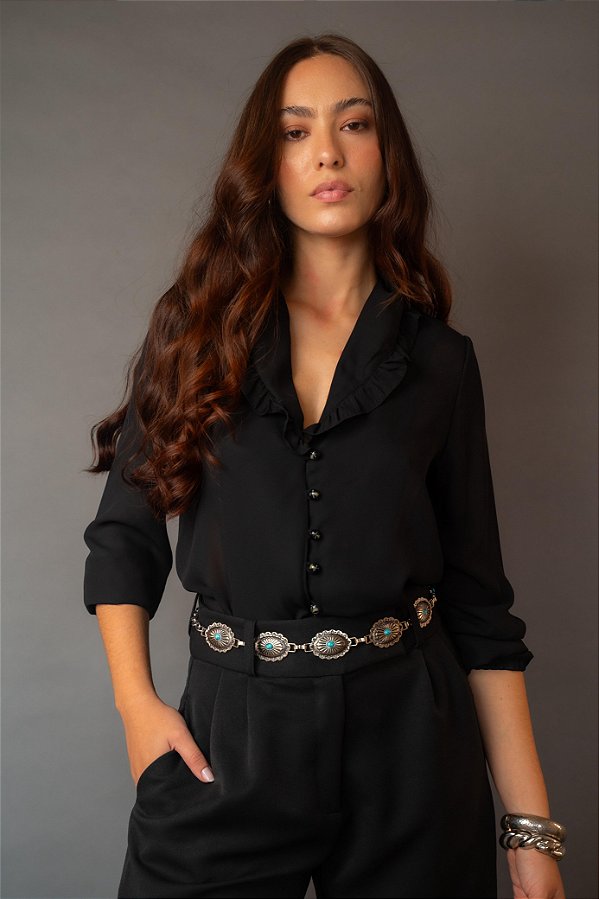 CAMISA ALAIDE PRETO