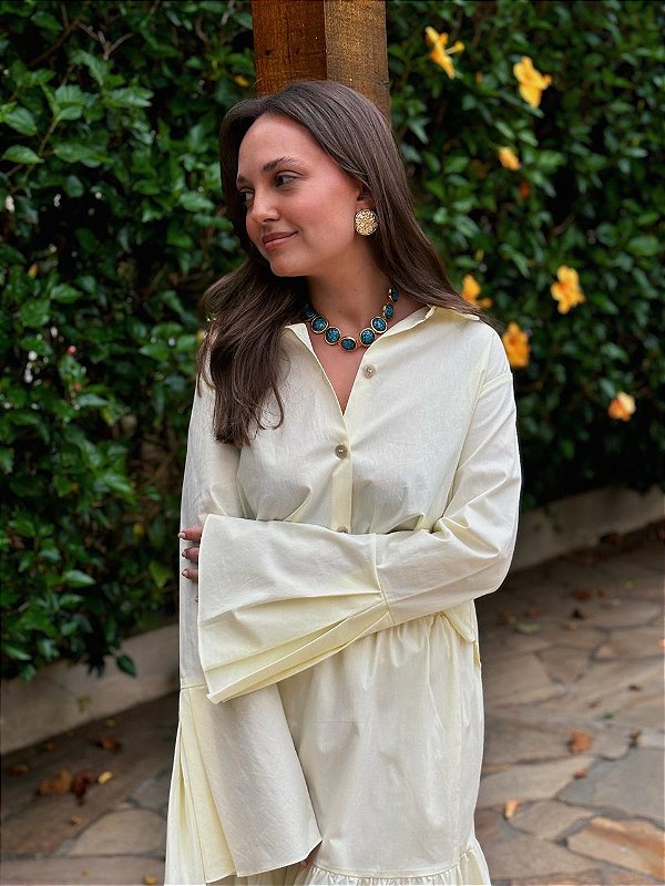 CAMISA SERENA AMARELO