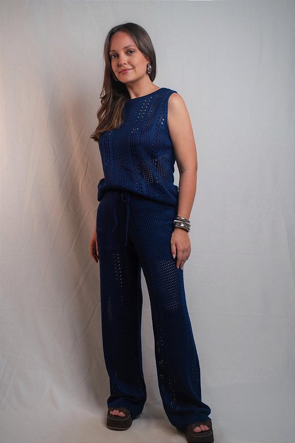 CALÇA FRANCESCA MARINHO