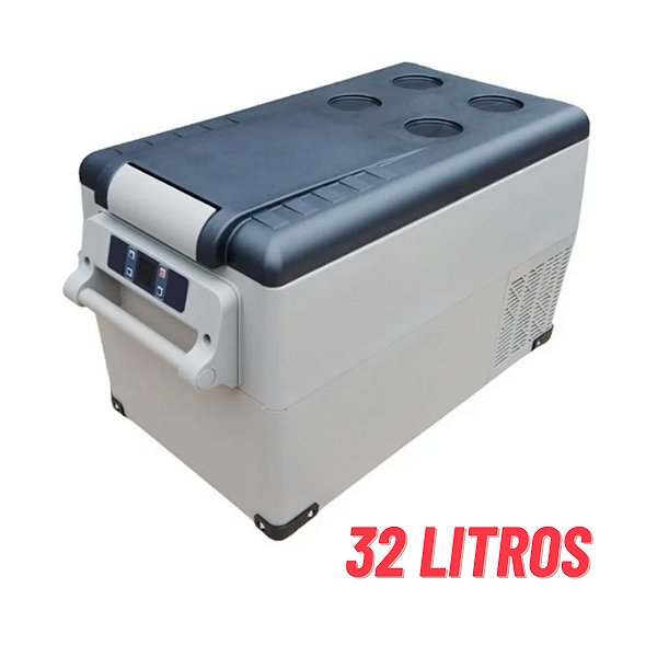 Geladeira Portátil Para Caminhão 32 Litros Quadri-volt 12v / 24v / 110v / 220v