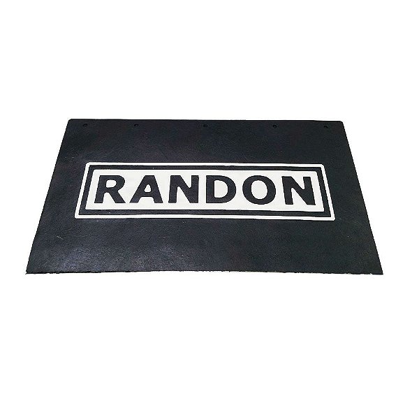 Apara Barro Lameiro Dianteiro Carreta Randon 35 x 61 Borracha