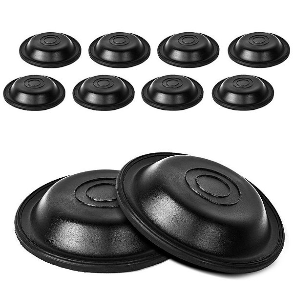 Kit 10 Borrachas Diafragma da Cuíca de Freio 7'' Polegadas