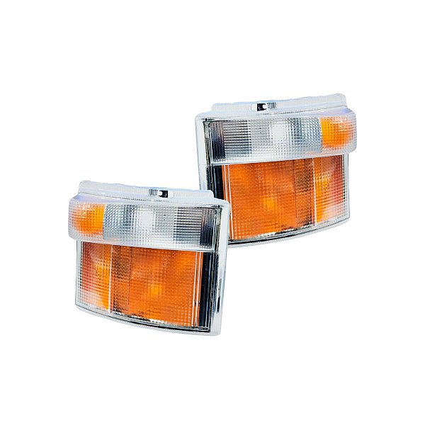 Par Lanterna Pisca Seta Compatível Scania Serie 4 Série 5 124