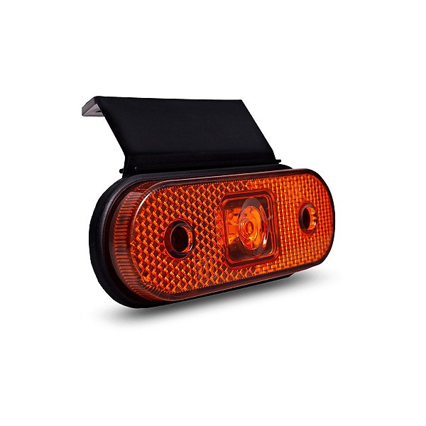 Lanterna Lateral Led Compatível Carreta Facchini Amarela