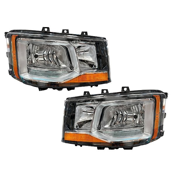 PAR FAROL PRINCIPAL COMPATÍVEL SCANIA NTG 2019 A 2024