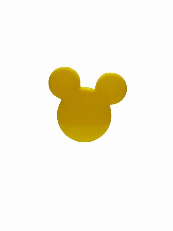 Caixinha Figura (Mouse) Amarelo Unid