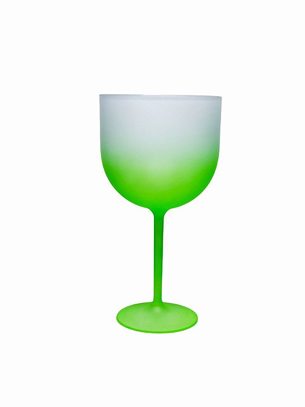 Taça Gin Degradê 580ml Verde