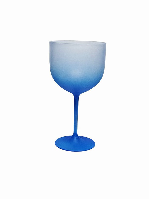 Taça Gin Light Degradê 450ml Azul