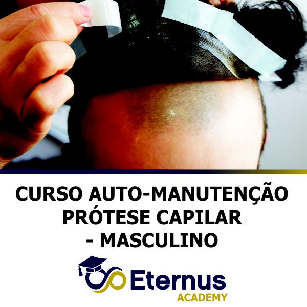 CURSO MASCULINO DE AUTO-MANUTENÇÃO PERIÓDICA em PRÓTESE CAPILAR