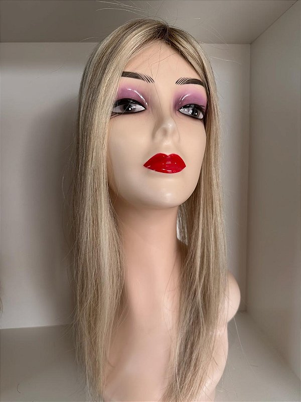 Prótese parcial (Topo) Cabelo  Humano