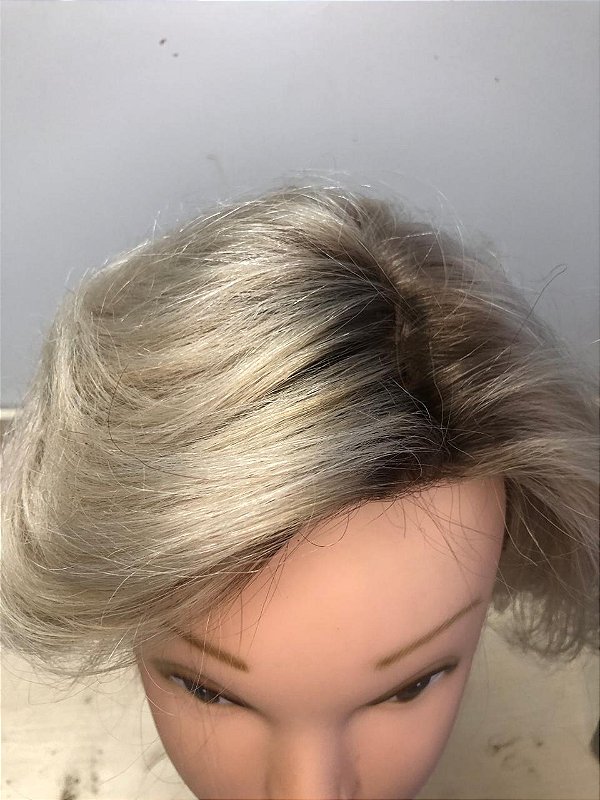 Prótese Capilar Parcial ( Topo) Cabelo Humano
