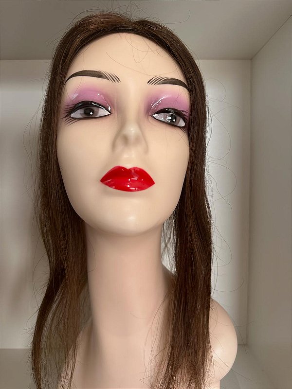 Prótese Capilar Parcial ( Topo) Cabelo Humano