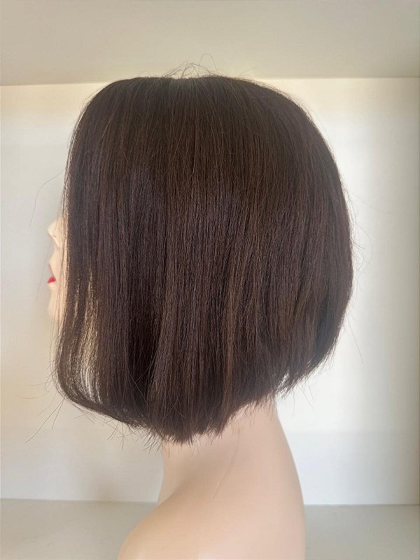 Peruca Yasmim Risca Cabelo Humano