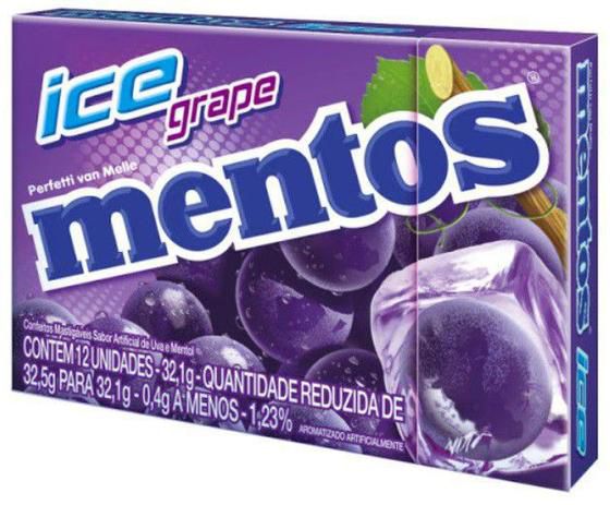 BOX MENTOS ICE GRAPE 24,1G
